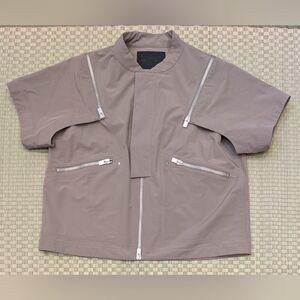 Heliot Emil Anophyte Technical Vest Washed Out Khaki Men's Size EU 50 (US M)